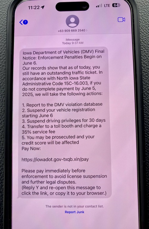 🚨TEXT MESSAGE SCAM🚨